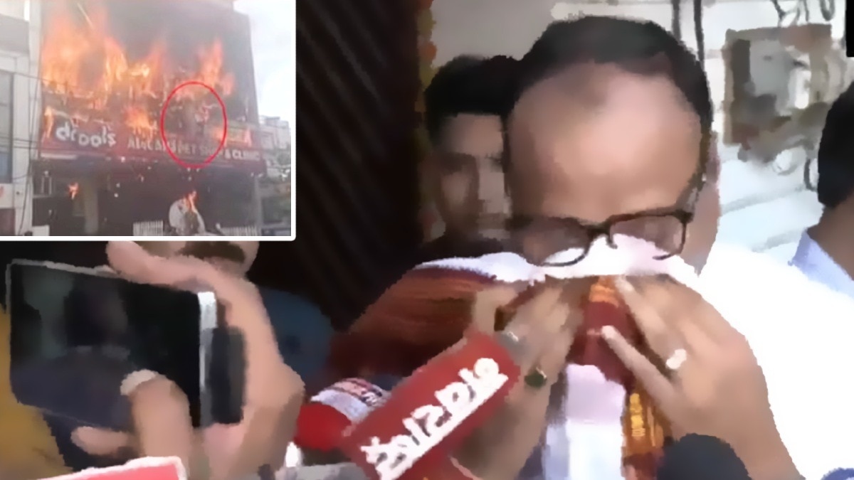 UP के डिप्टी सीएम ब्रजेश पाठक का छलका दर्द.(Photo:Screengrab)