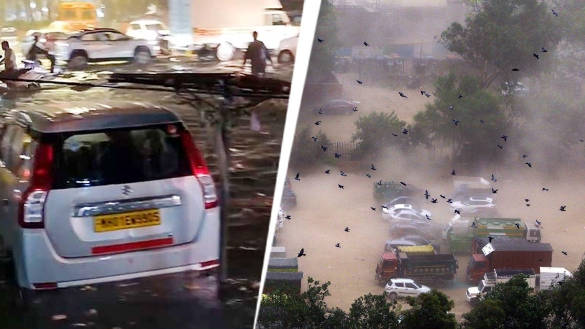 मुंबई में देर से हुई भारी बारिश के बाद बाढ़ आ गई जबकि दिल्ली समेत उत्तर भारत सूखा चल रहा है. (Photo: ITG) 