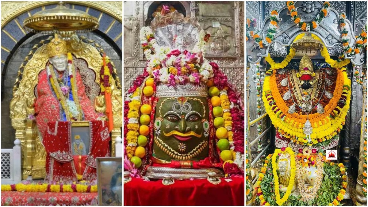 महाकाल, विंध्याचल और शिरडी के मंदिरों में करोड़ों के दान की गिनती सख्त निगरानी में होती है. (Photo: ITG)
