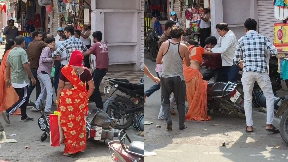 कैमरे में कैद हुई पूरी घटना.(Photo: Screengrab)