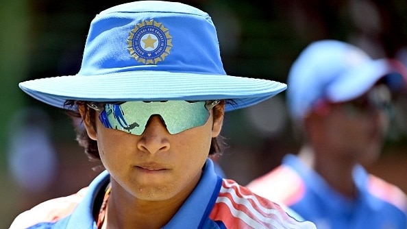 India's batting prodigy Vaibhav Sooryavanshi in this frame. (Getty)