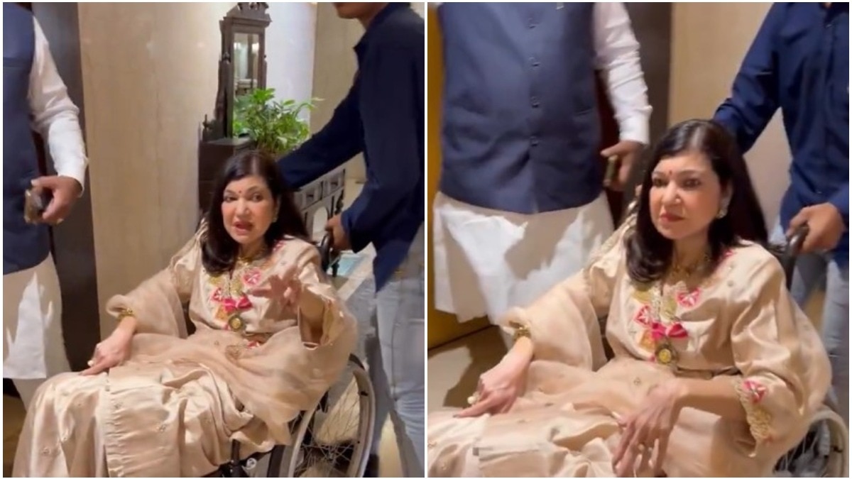 अलका याग्निक का वीडियो वायरल (Photo: Screengrab)