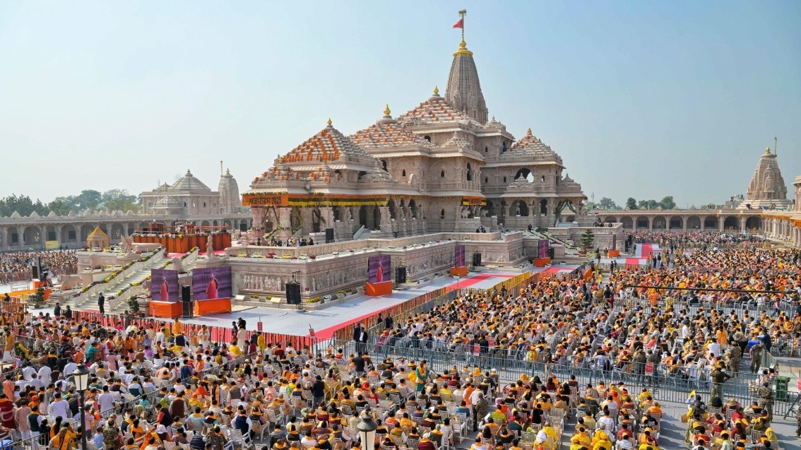 राम मंदिर चढ़ावे मामले में एफआईआर दर्ज हुई है. (Photo: PTI)