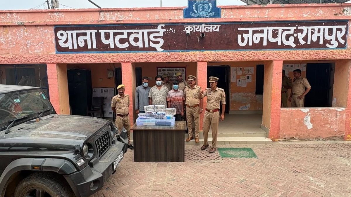 थार में सवार होकर जा रहे थे आरोपी. (Photo: ITG)