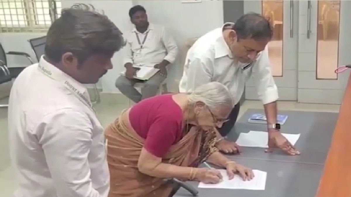 US में रही 94 साल की बुजुर्ग ने ली भारतीय नागरिकता (Photo: itg)