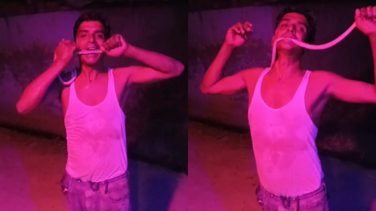 अंधविश्वास में फंसे परिजन.(Photo: Screengrab)