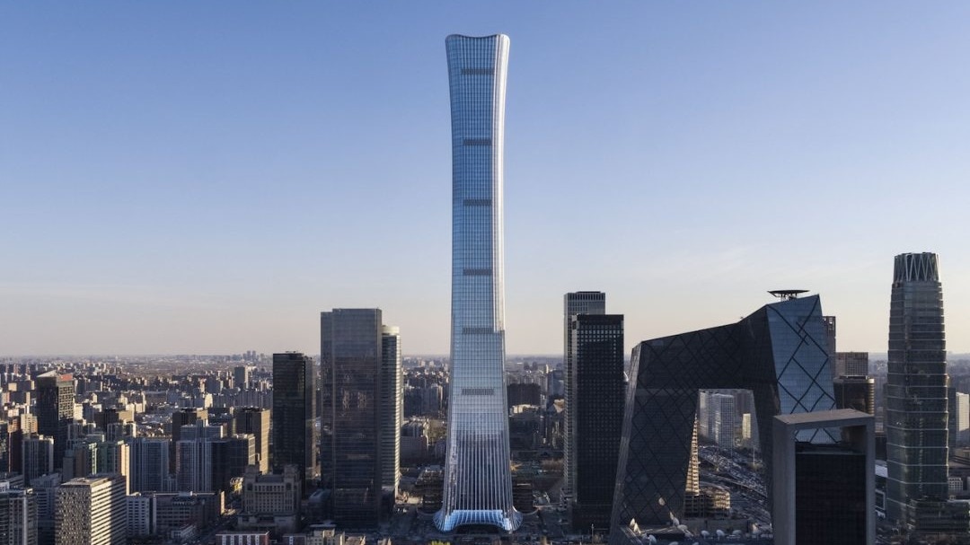 Citic टावर बीजिंग की सबसे ऊंची इमारत है. (Photo: Social media)