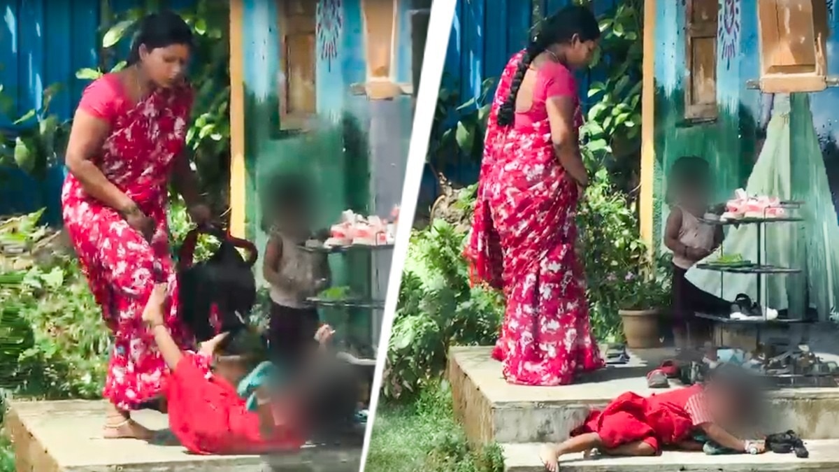  Viral video shows toddler beaten at Navi Mumbai anganwadi; probe finds mother behind assault