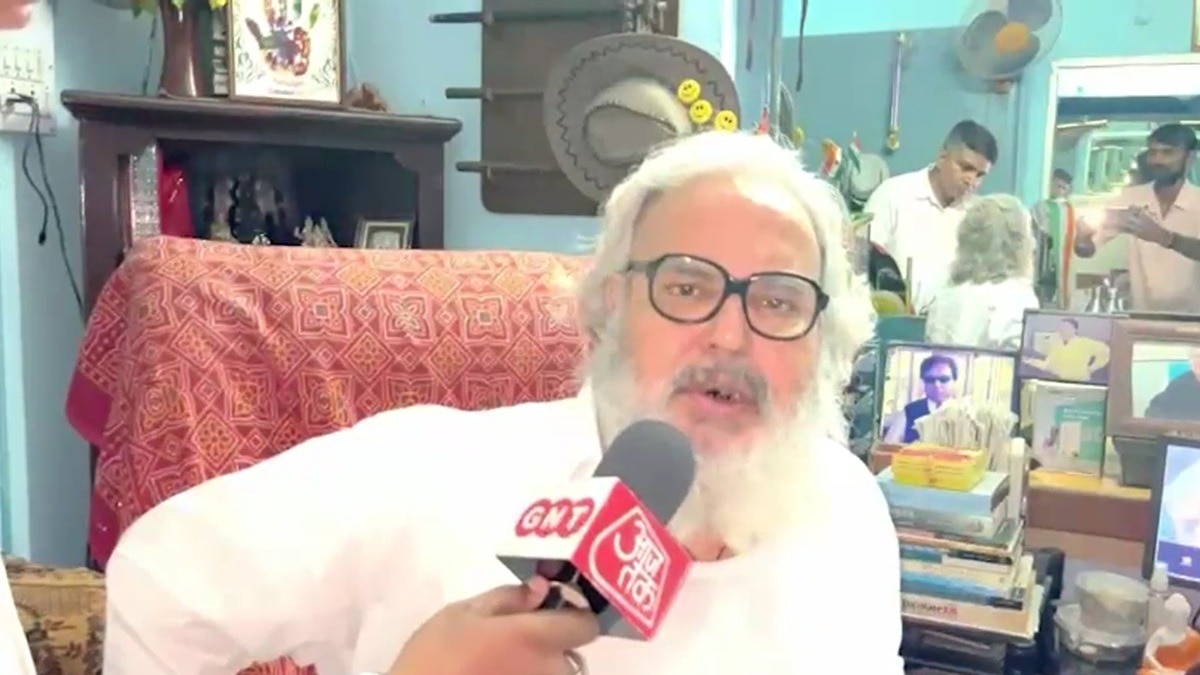 पीएमसीएच के प्रिंसिपल नरेंद्र प्रताप सिंह. (Photo: Screengrabs)