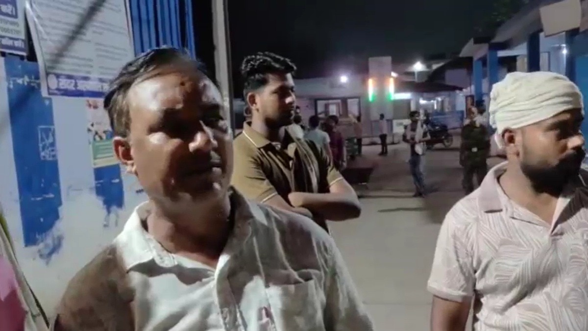 युवक की हत्या से इलाके में सनसनी. (Photo: Screengrabs)