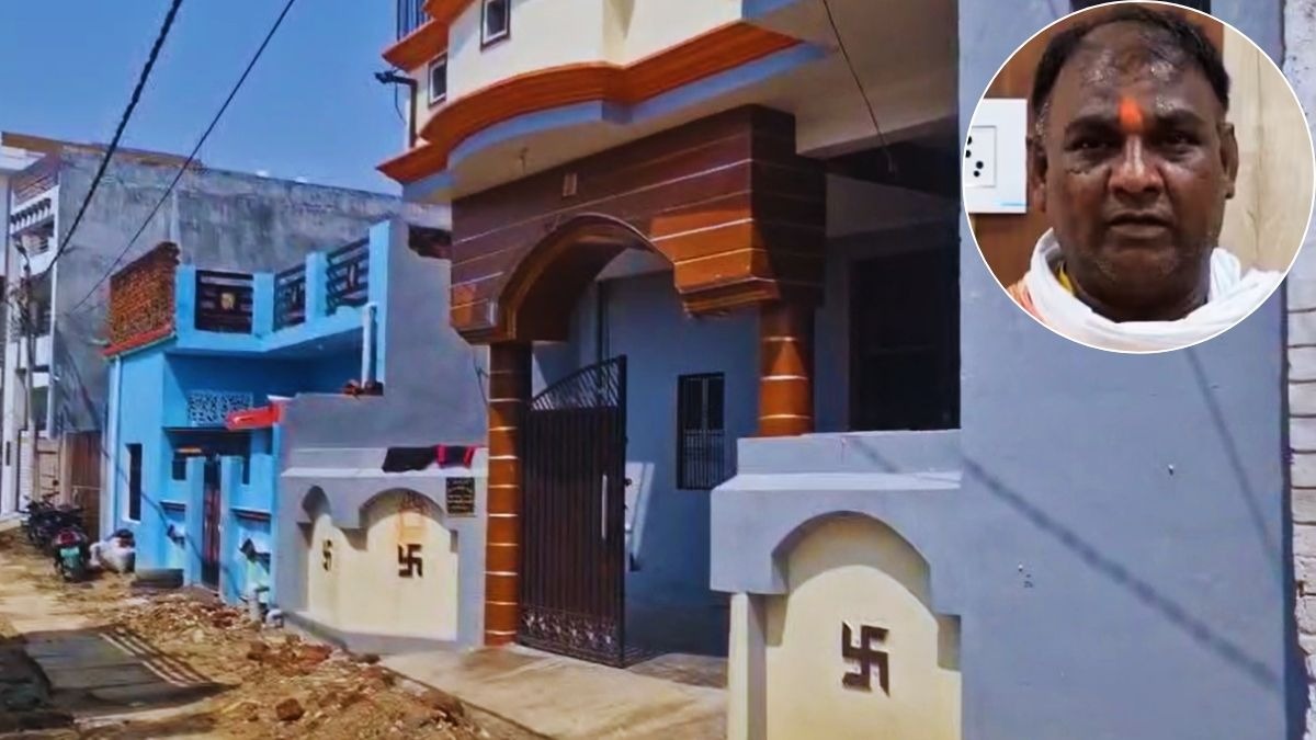 टिन्नू यादव को लेकर पहुंचे था चार पुलिसकर्मी. (Photo: ITG)
