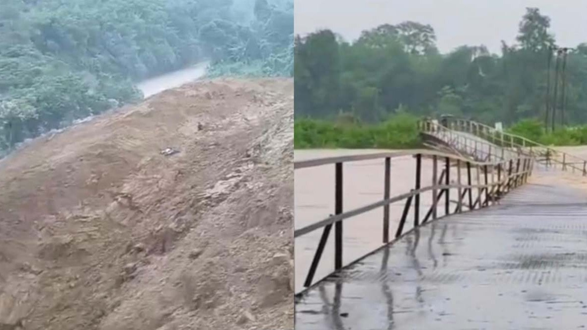 Flood and Landslide in assam & Arunachal Pradesh