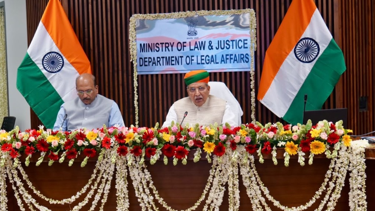 अर्जुन राम मेघवाल ने नया नॉटरी मॉड्यूल लॉन्च किया. (Photo- X/Arjun Ram Meghwal)