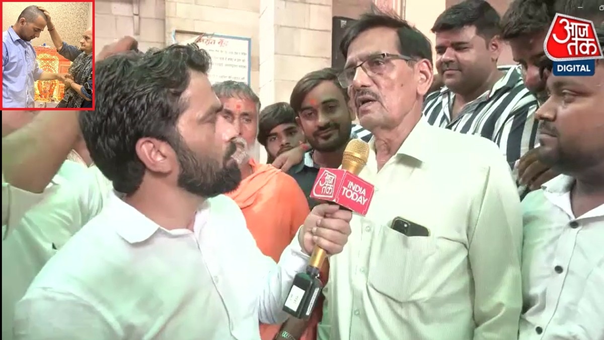  आयुष मलिक के सनातन धर्म में वापसी पर पिता देवराज ने कहा कि परिवार ने राहत की सांस ली है. (Photo: ITG)