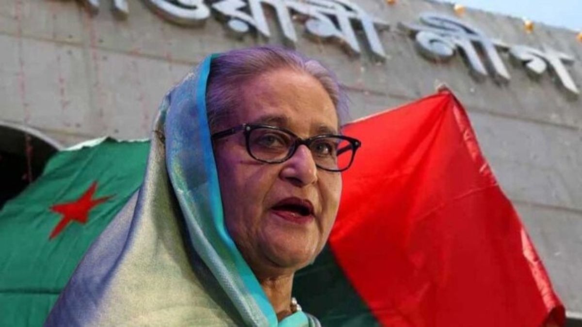 शेख हसीना को अंतर्राष्ट्रीय अपराध न्यायाधिकरण ने मौत की सजा सुनाई है. (Photo- ITG)