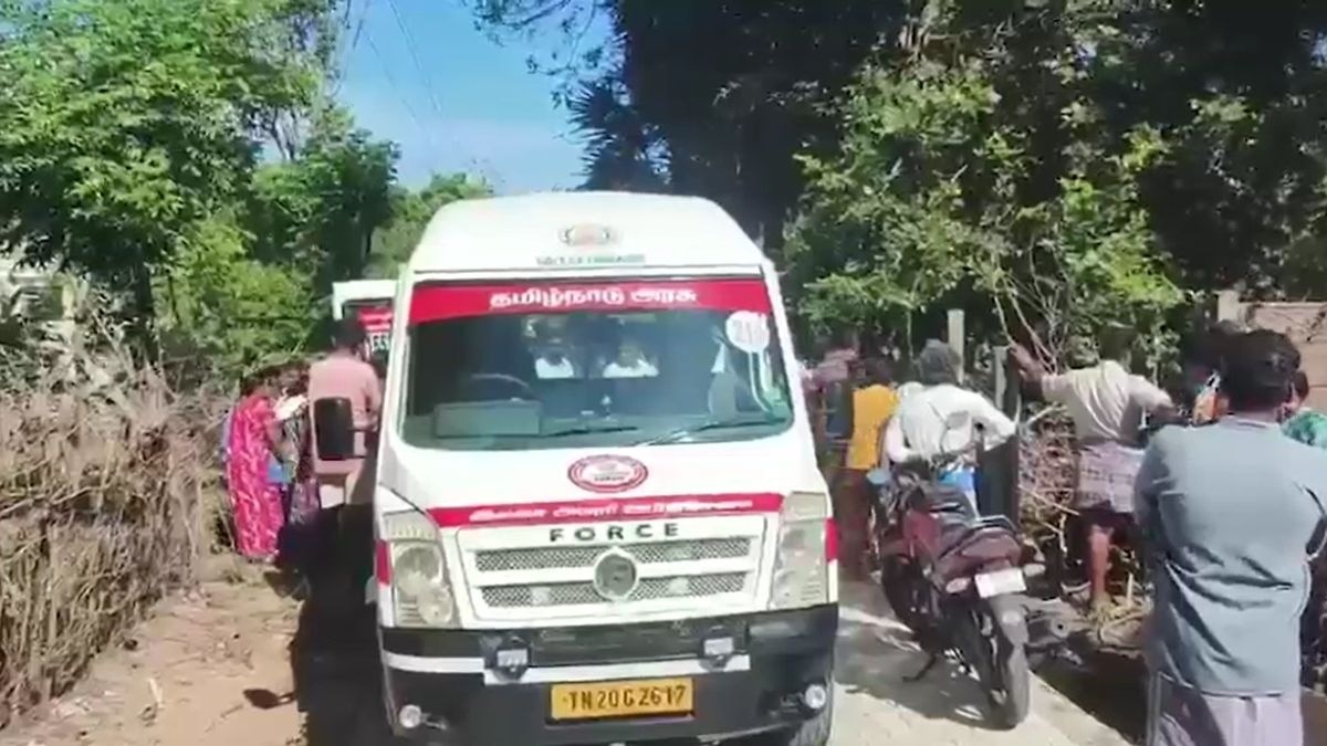 दो मौतों के बाद बवाल, भारी पुलिस फोर्स तैनात. (Photo: Screengrab)