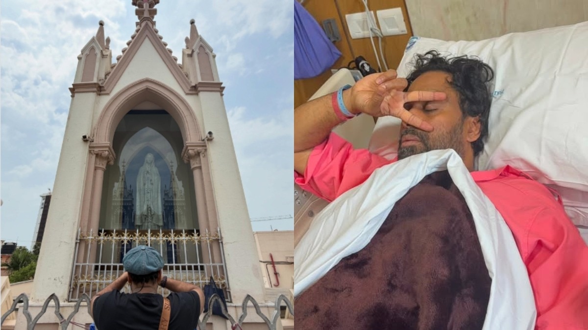 चर्च पहुंचे बॉस्को मार्टिस (Photo: Instagram @boscomartis)