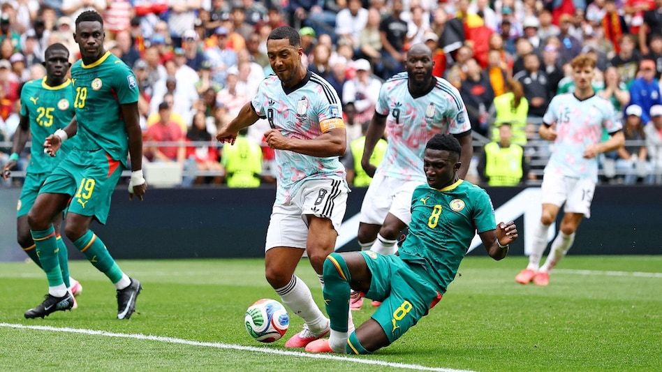 बेल्जियम ने FIFA वर्ल्ड कप 2026 के राउंड ऑफ-16 में जगह बनाई (Photo: Reuters) बेल्जियम ने FIFA वर्ल्ड कप 2026 के राउंड ऑफ-16 में जगह बनाई (Photo: Reuters)