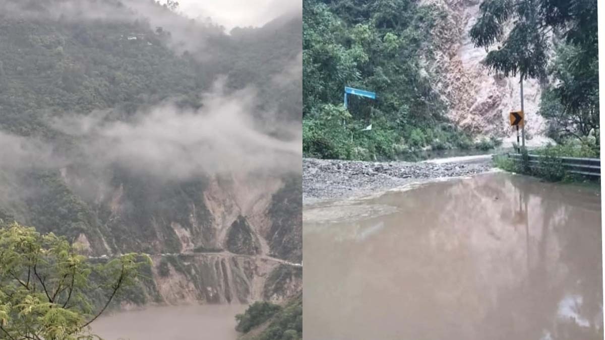 Landslide in Uttarakhand due to Heavy rain (Photo-ITG)
