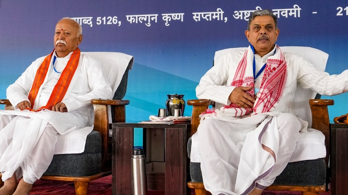 RSS के सरकार्यवाह दत्तात्रेय होसबाले बोले- अभी लोगों के बीच भ्रम-सवालों की स्थिति, जिसे खत्म करना जरूरी (फाइल फोटो)