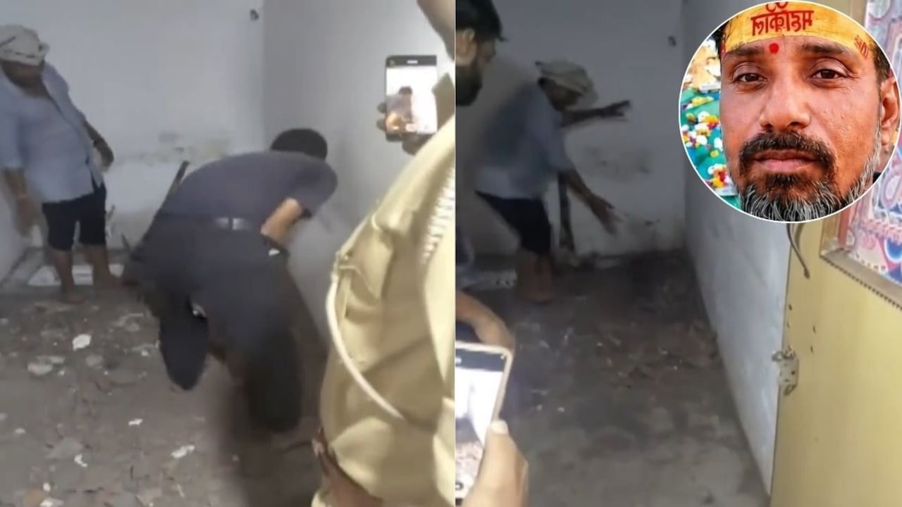 मिस्त्री बुलाया, बाथरूम में काम की तैयारी हुई, फिर पति का कत्ल... आगरा के घर की सबसे डरावनी कहानी - agra husband body found buried under bathroom floor 45 day missing wife