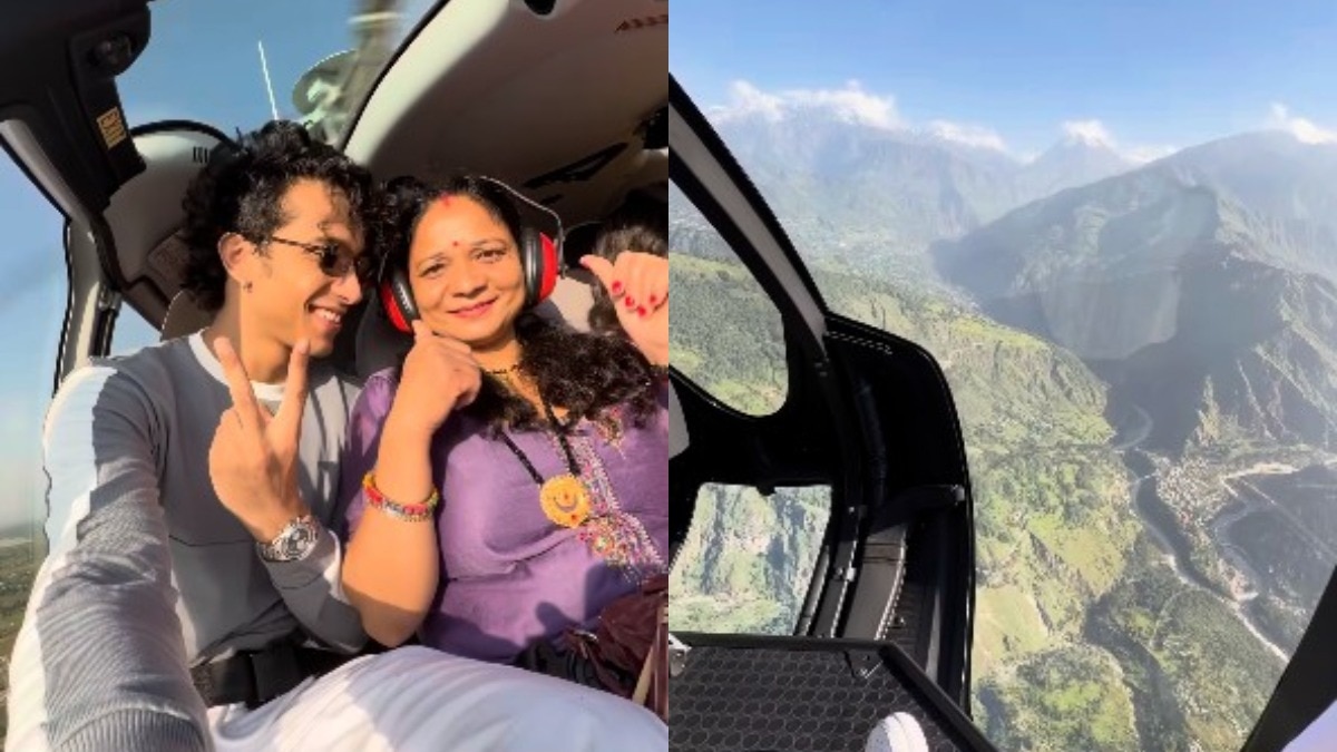 जब बेटे ने पहली बार मां को हेलिकॉप्टर में बैठाया, क्या आपने देखा ये वायरल VIDEO?
