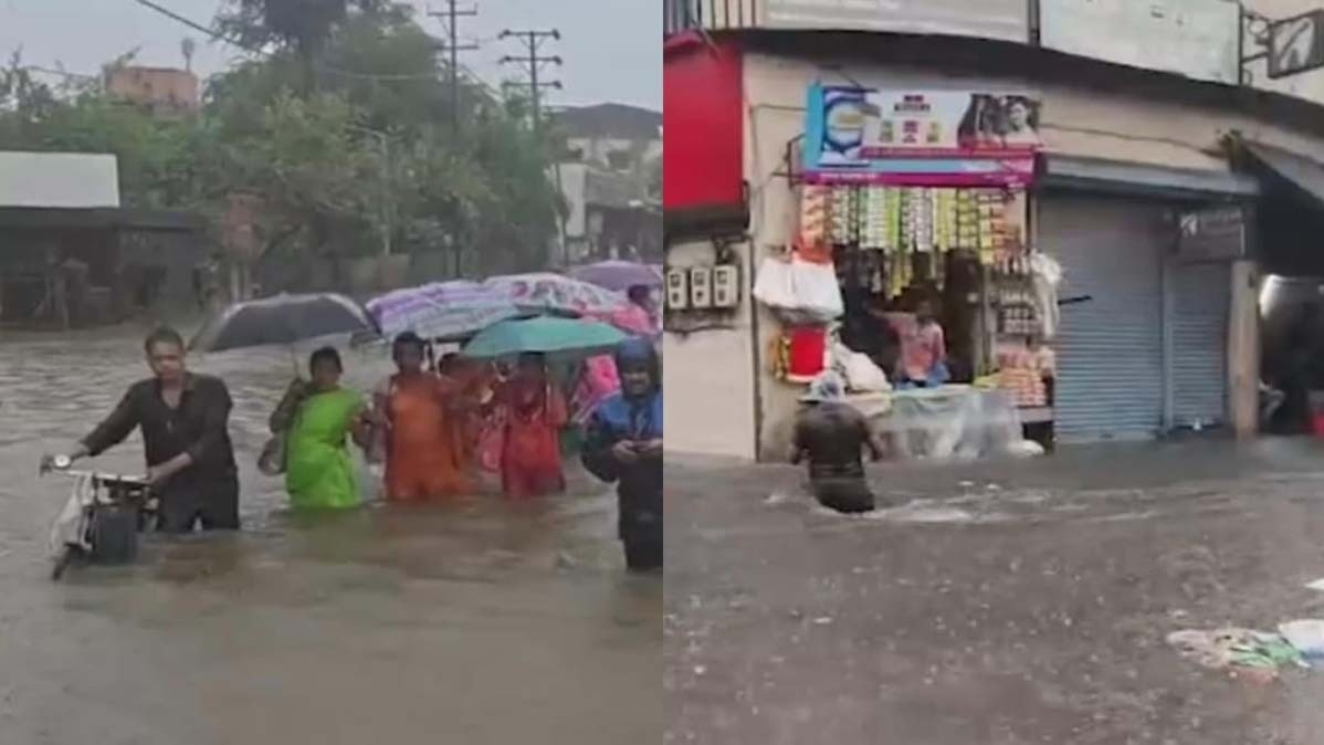 घरों-दुकानों में भी भरा पानी... भारी बारिश से मुंबई की लाइफ डिस्टर्ब