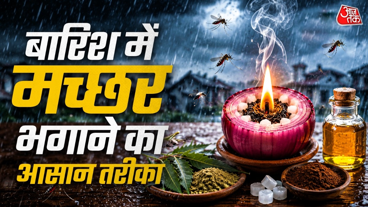 बरसात में मच्छरों को भगाने के लिए प्याज की दीया मददगार साबित हो सकता है. (Photo: ITG)