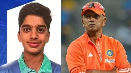 अन्वय द्रविड़ ने भारत U-19 टीम को 285 रनों तक पहुंचाया.