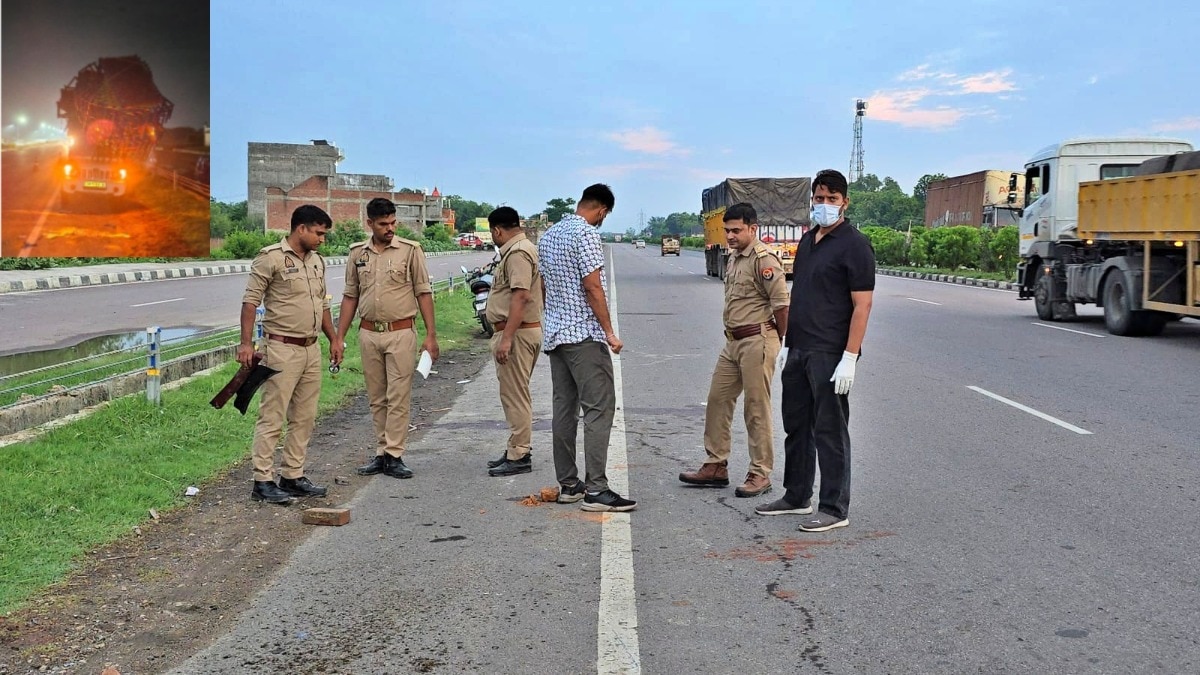 प्रयागराज-कानपुर हाईवे-19 पर हुआ हादसा (Photo- ITG)