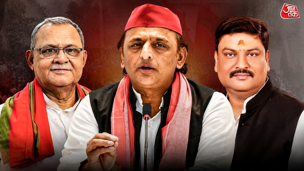 अखिलेश यादव के ब्राह्मण चेहरा बने सनातन और पवन पांडेय (Photo-ITG)