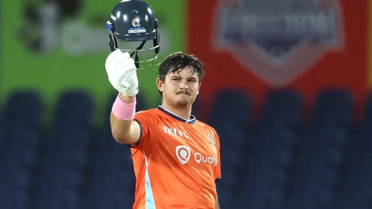 साउथ अफ्रीकी क्रिकेटर ने MLC में जड़ा ऐतिहासिक शतक. (Photo: Sportzpics)