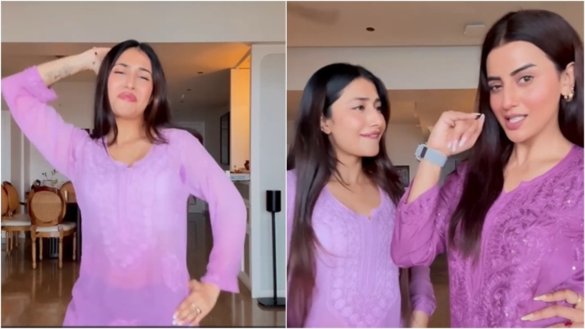 आपने धनश्री-अक्षरा का डांस देखा (Photo: Screengrab)