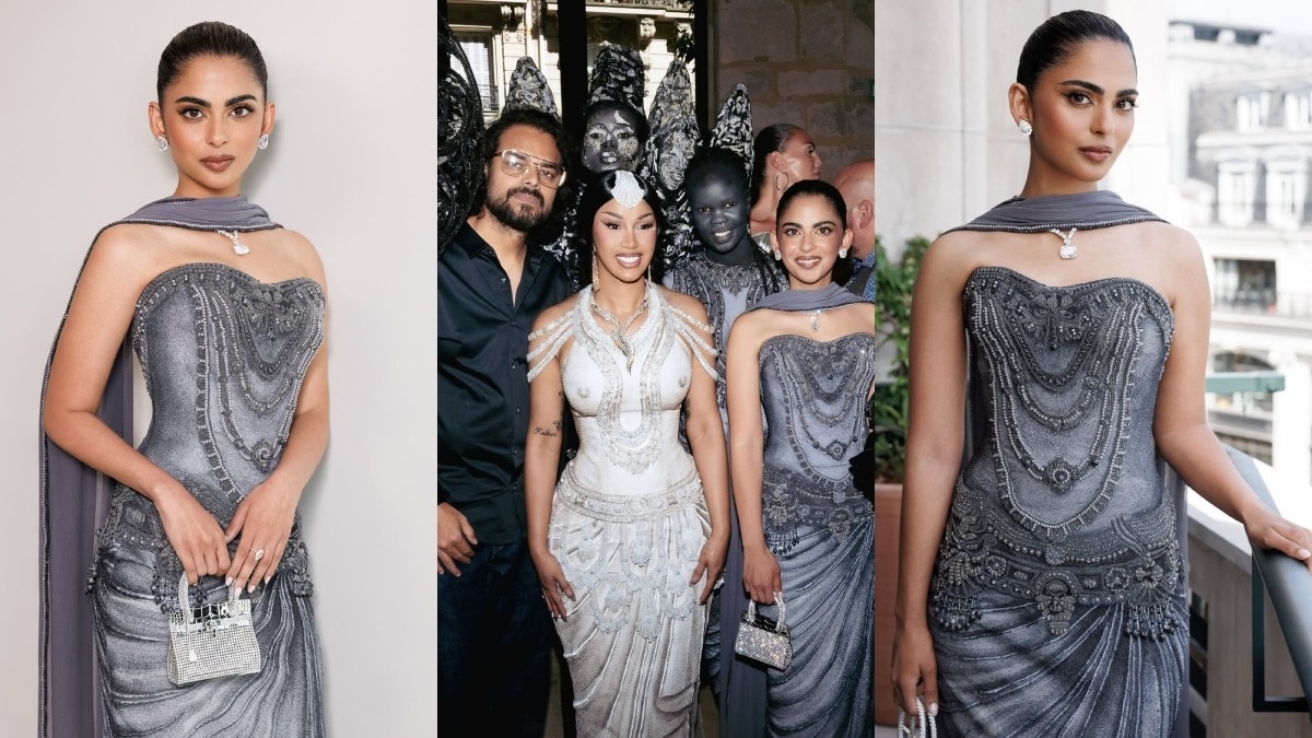 Isha Ambani Cardi B with Rahul Mishra (Photo: Instagram/@rahulmishra_7)