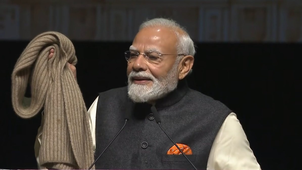 ऑकलैंड में भारतीय समुदाय के लोगों को संबोधित करते हुए पीएम मोदी