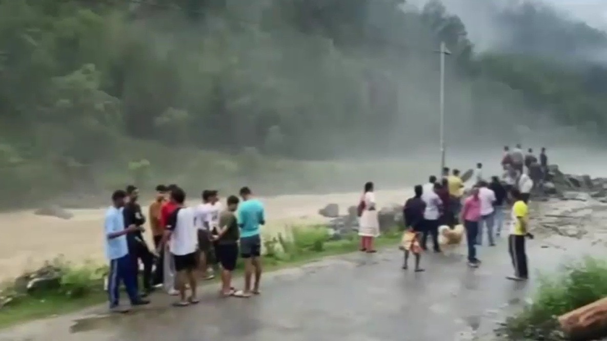 उत्तराखंड में जारी है बारिश का दौर. (photo: Screengrabs)