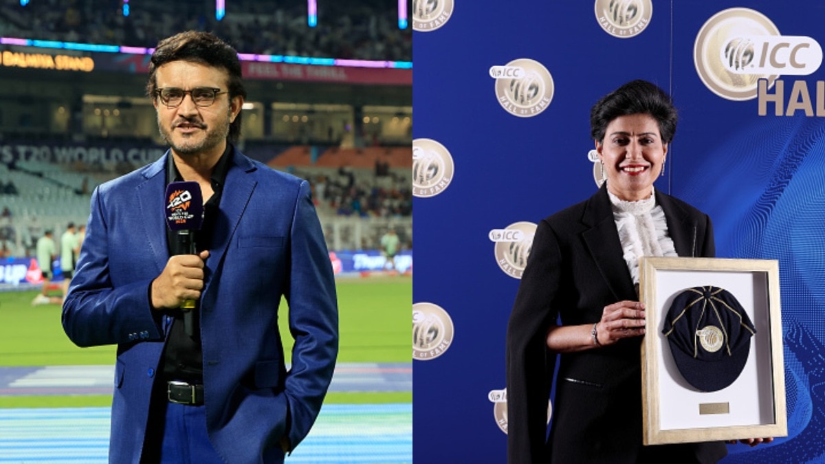 सौरव गांगुली और अंजुम चोपड़ा ICC हॉल ऑफ फेम में शामिल (Photo: Getty)
