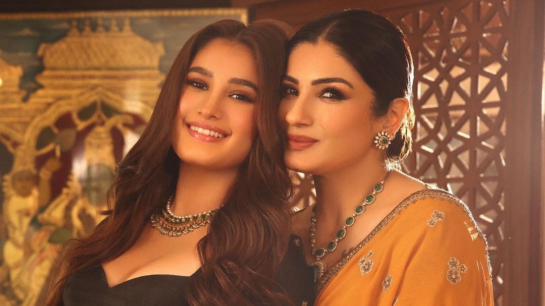 Raveena Tandon with daughter Rasha Thadani