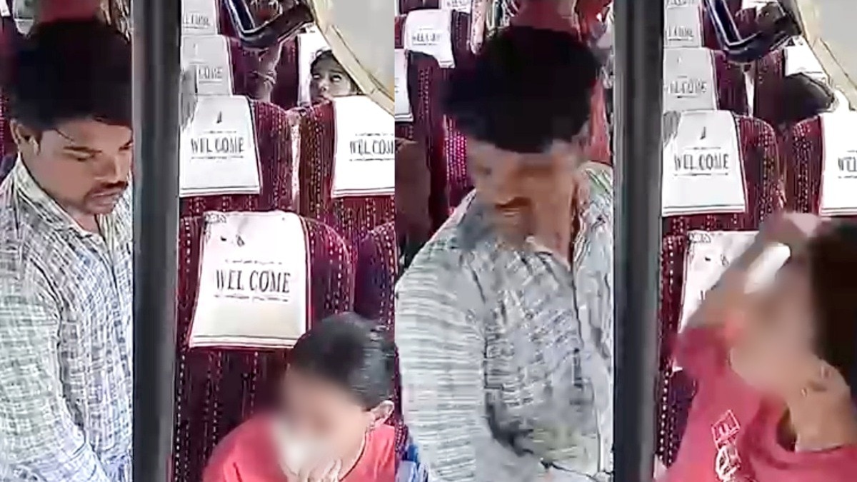 लड़की ने थप्पड़ जड़कर सिखाया मनचले को सबक.(Photo:Screengrab)