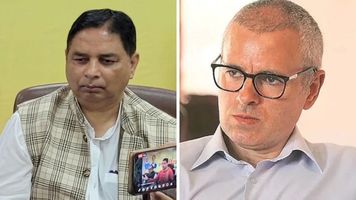 BJP नेता ने सीएम उमर को भेजा लीगल नोटिस. (File photo: ITG)