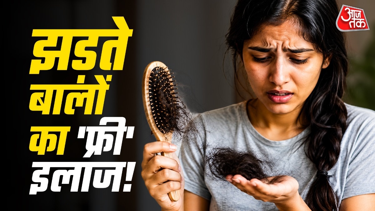 झड़ते बालों के लिए बालों में धीरे-धीरे मालिश करना बहुत जरूरी है. (Photo: ITG)