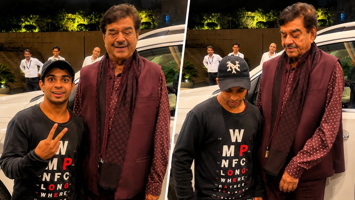 Shatrughan Sinha hits fan hand in viral video
