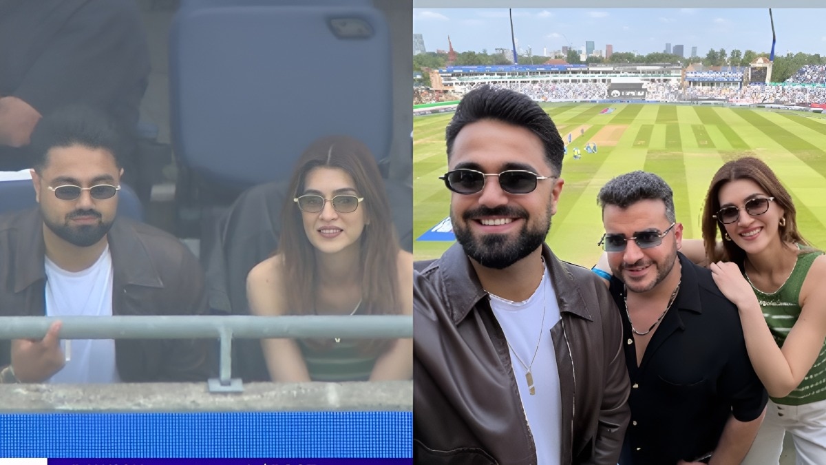 Kriti Sanon enjoys cricket with bf Kabir Bahia