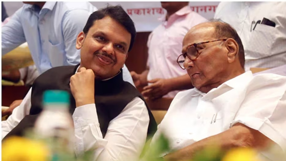 maharashtra ncp secret meeting sharad pawar 