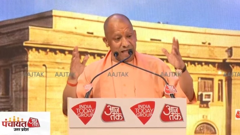 योगी आदित्यनाथ ने पिछली सरकारों पर साधा निशाना (Photo: Screengrab)
