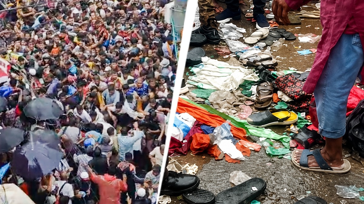 जगन्नाथ पुरी (ओडिशा) में रथयात्रा के दौरान भगदड़ जैसे हालत हो गए, हादसे की तस्वीरे विचलित करने वाली हैं