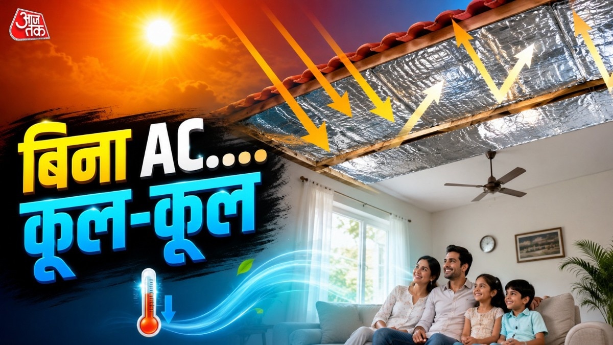  एल्युमिनियम फॉयल आधारित रेडिएंट बैरियर घर के अंदर आने वाली गर्मी को काफी हद तक कम कर सकता है. ( Photo: ITG)
