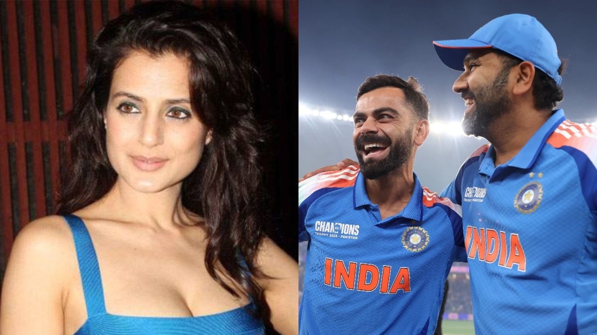 विराट-रोहित पर बोलीं अमीषा पटेल (Photo: Screengrab/PTI)