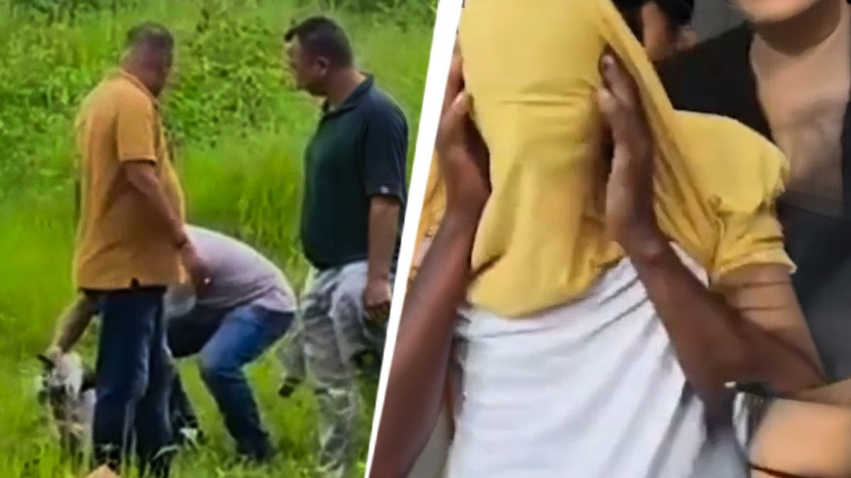 हत्या के आरोपियों को पुलिस ने गिरफ्तार किया. (Photo: Screengrab)