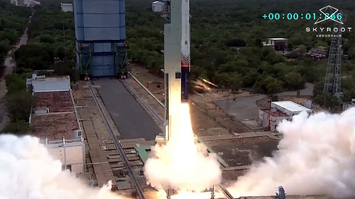 Skyroot Aerospace Vikram-1 Launch